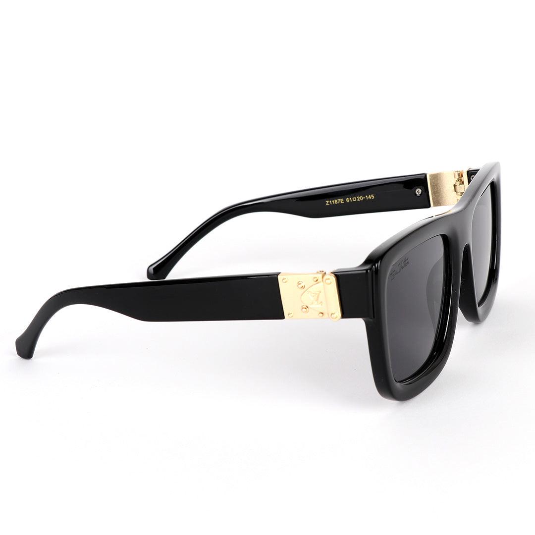 Louis Vuitton Classic Crested Gold Black Sunglasses - Obeezi.com