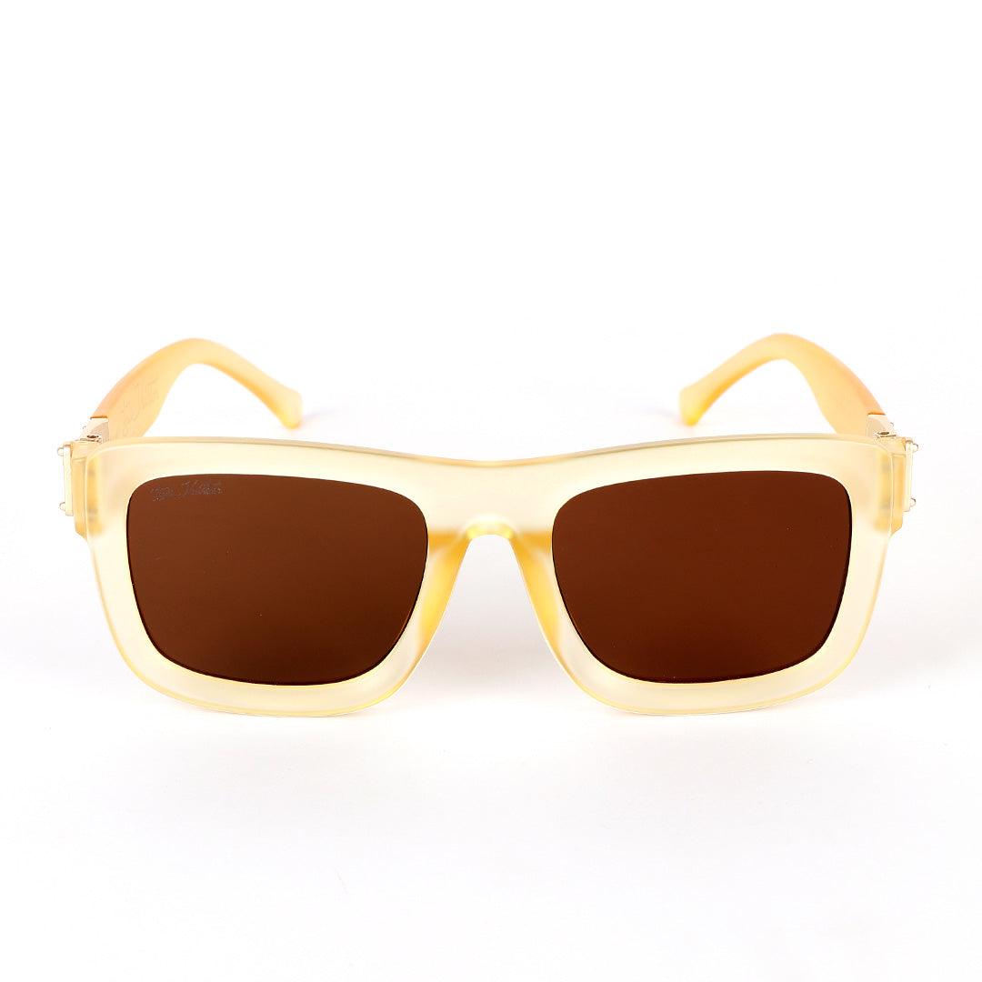 Louis Vuitton Classic Crested Yellow and Brown Lens Sunglasses - Obeezi.com