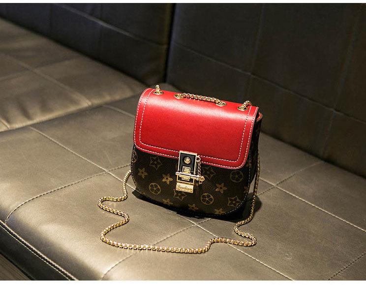 Louis Vuitton Classic Leather Potable Red Bag - Obeezi.com