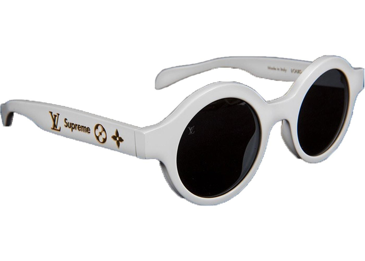 Louis Vuitton Classic White Sunglasses - Obeezi.com