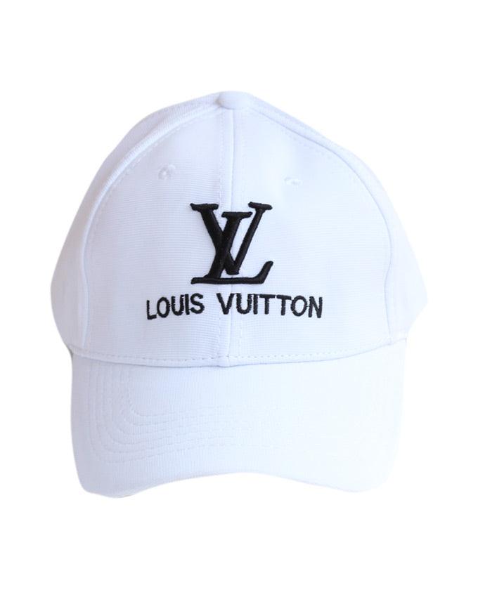 Louis Vuitton Cool Classics Adjustable Baseball Cap White - Obeezi.com