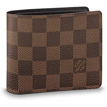 Louis Vuitton Damier Ebene Canvas Brown Leather Wallet - Obeezi.com