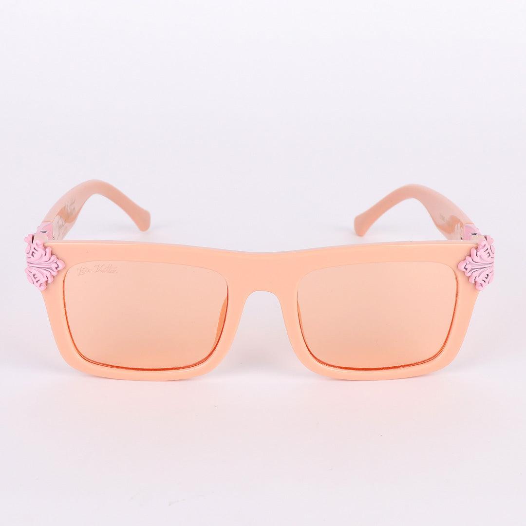 Louis Vuitton Light Pink Crested Women Square Sunglasses - Obeezi.com