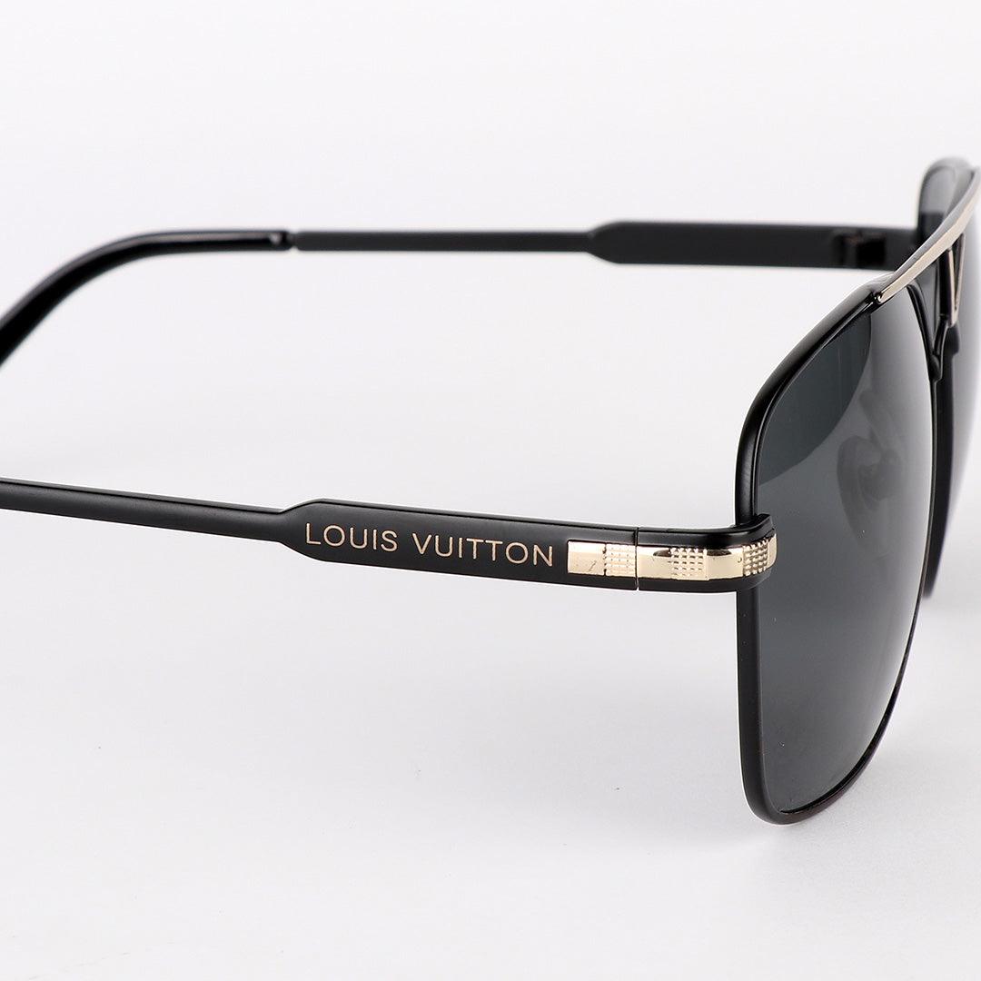 Louis Vuitton Space Mission Crested Black Sunglasses - Obeezi.com
