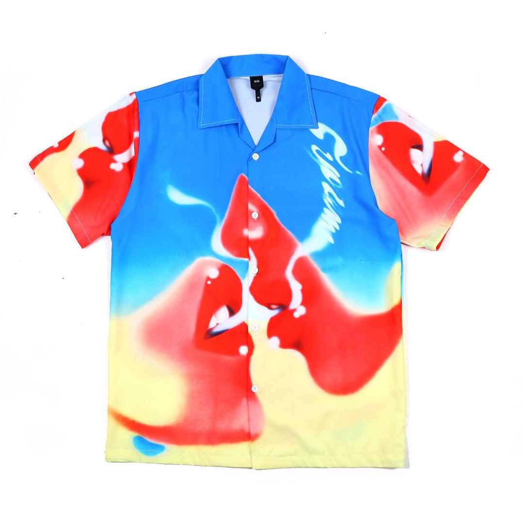 Loved Up Inspired Multi-Coloured Aloha Shirt - Obeezi.com