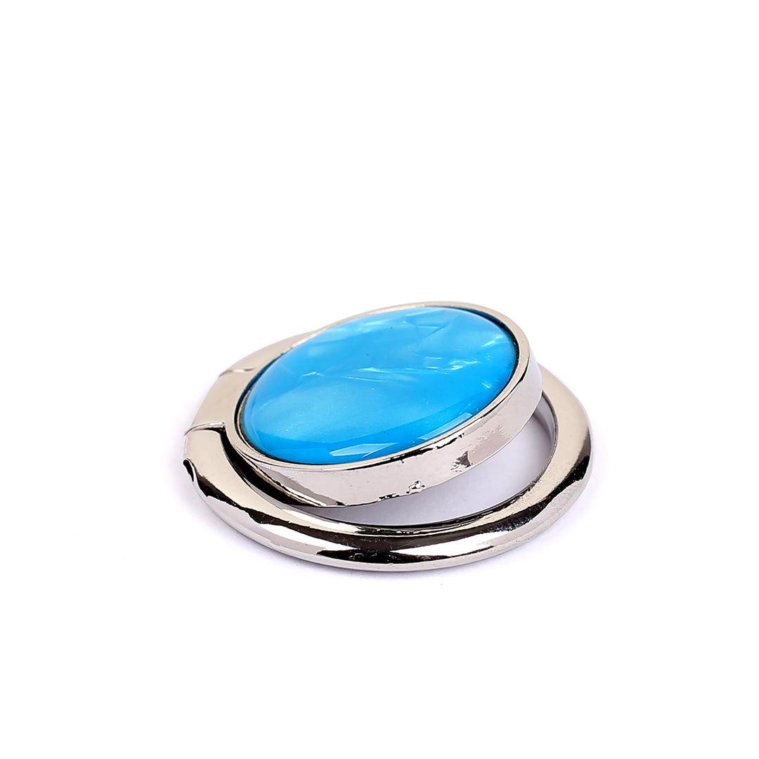 Magnet Blue Plain Ring Phone Holder - Obeezi.com