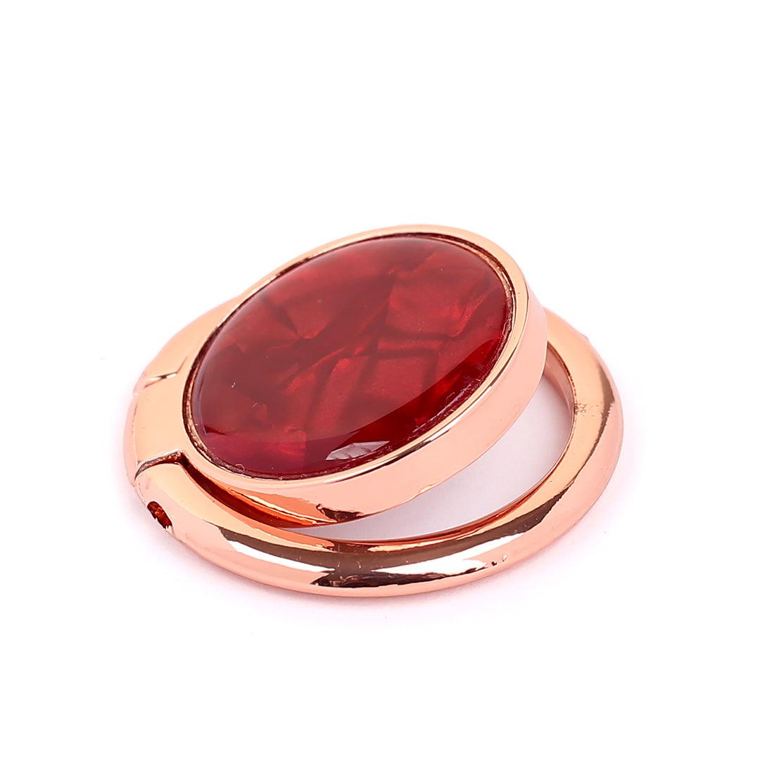Magnet Red Plain Ring Phone Holder - Obeezi.com