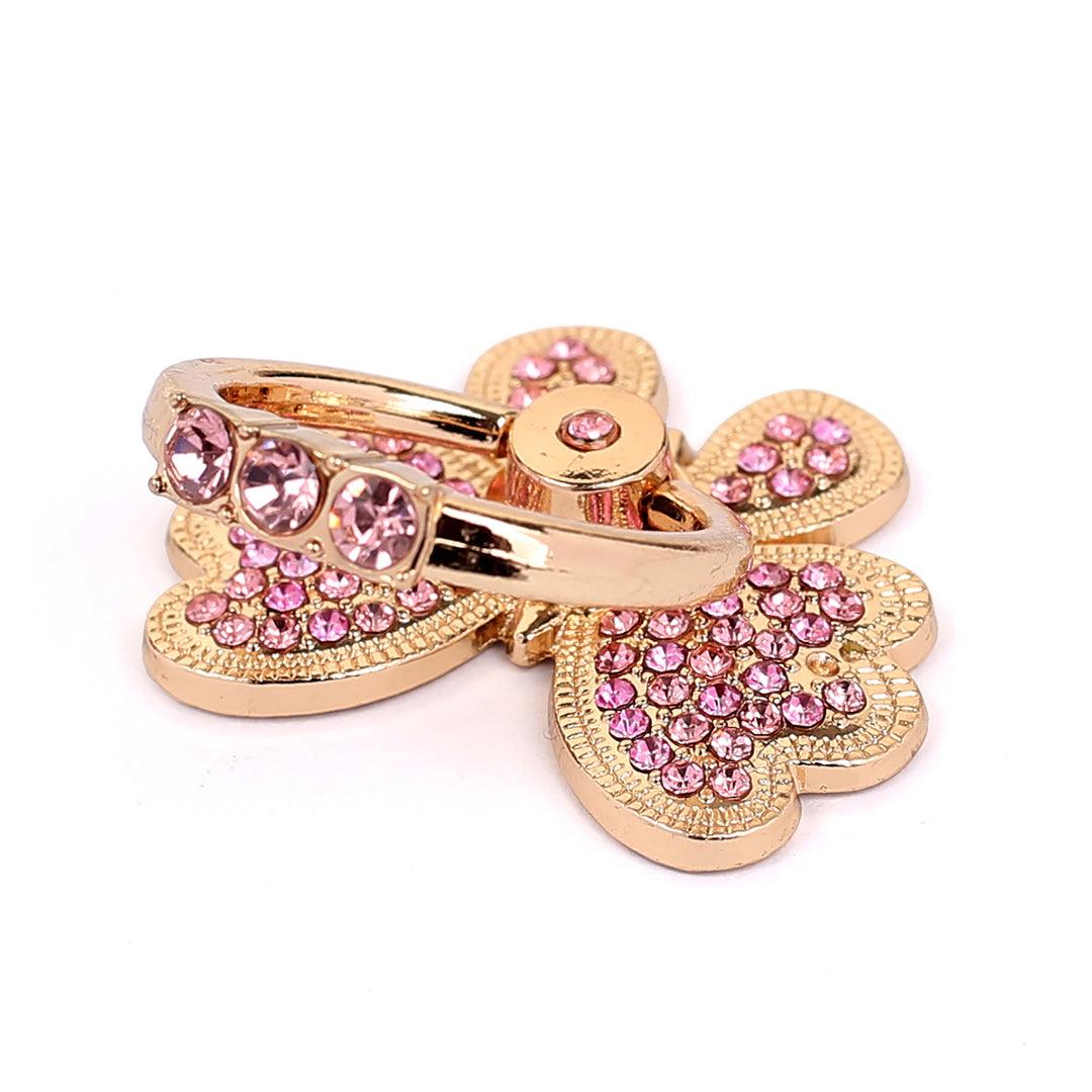 Magnet Stone Butterfly Ring Phone Holder - Obeezi.com