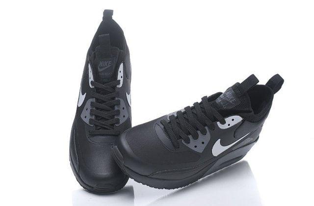 Max 90 Mid NS GPX Black White Men's Running Shoes - Obeezi.com