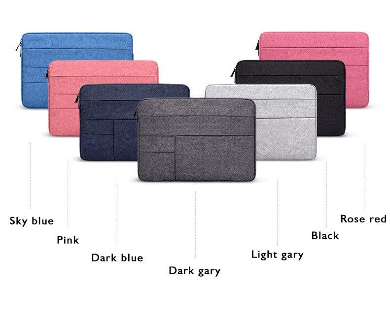 Men's Briefcase Designed Zipper Ultra Light Laptop Bag-Black - Obeezi.com