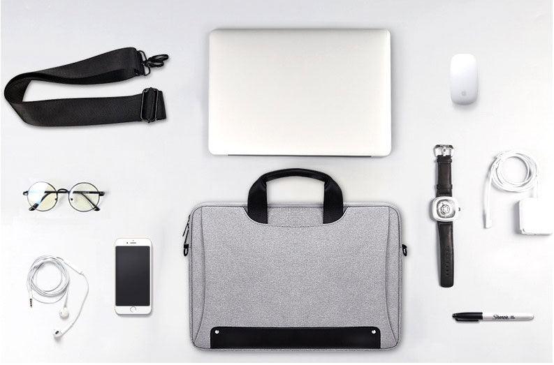 Men's Simple Briefcase Designed Ultra Light Laptop Bag-Pink - Obeezi.com