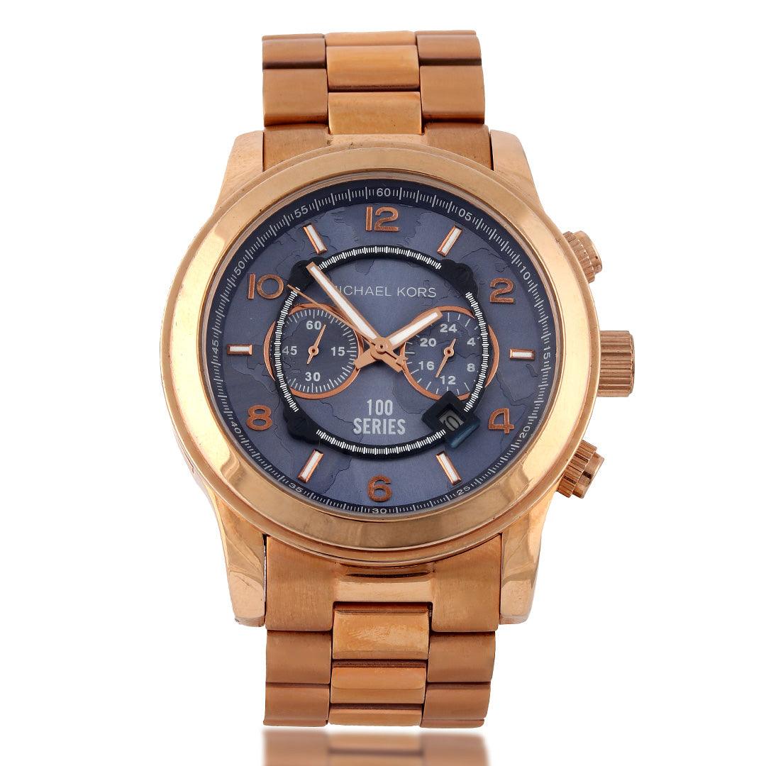 Michael Kors 100 Series Signature Wrist Watch - Obeezi.com