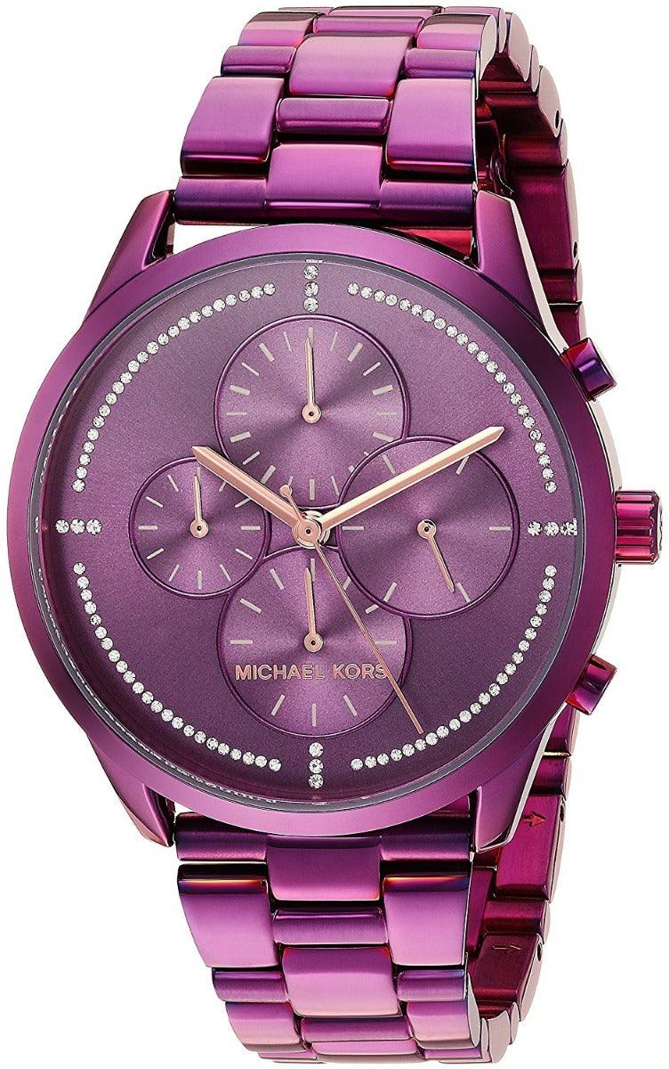 Michael Kors MK6523 Purple Women Watches - Obeezi.com
