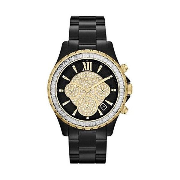 Michael Kors Women's MK5747 Madison Black Stainless Steel Watch - Obeezi.com