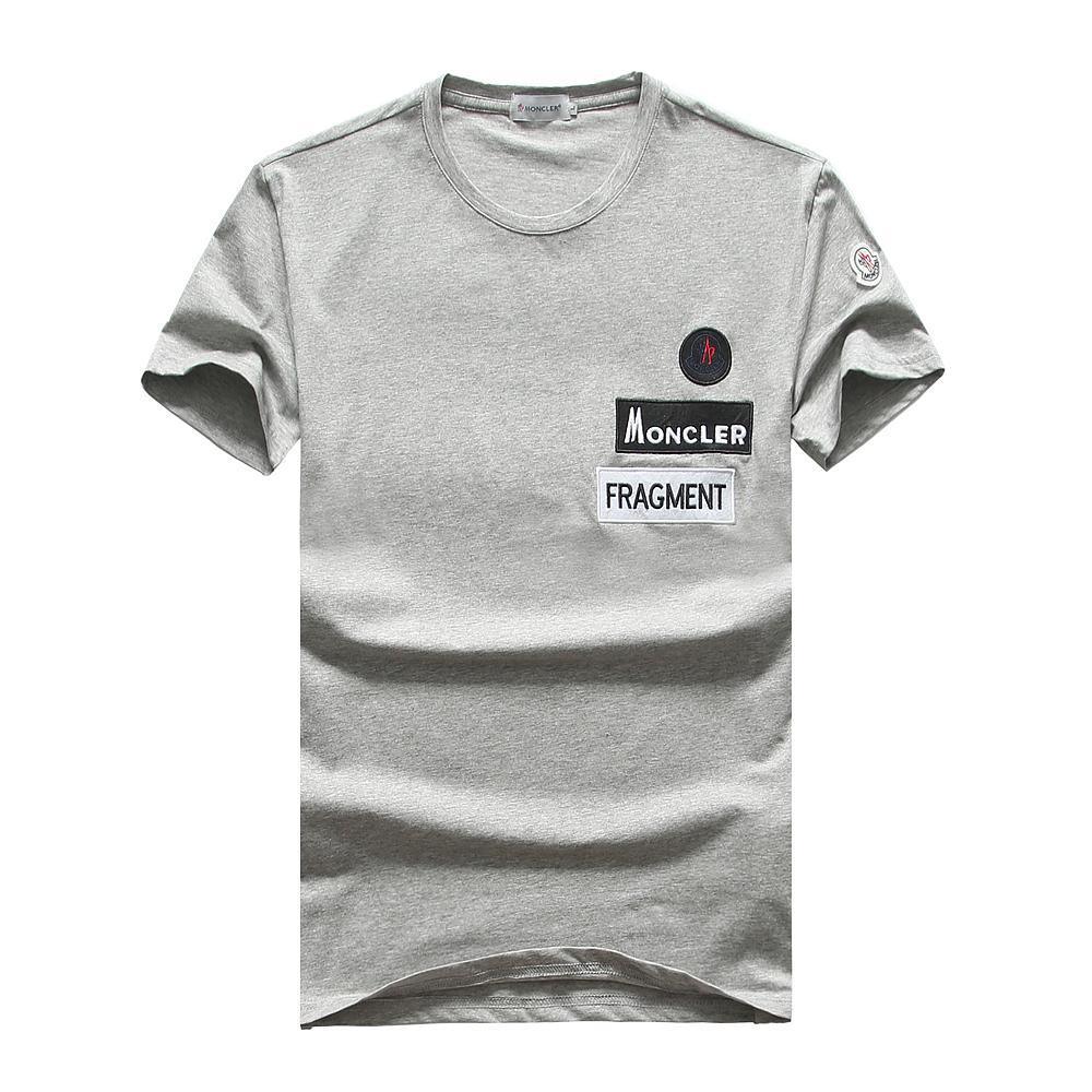 Moncler Fragment Inscripted T Shirt- ASH - Obeezi.com