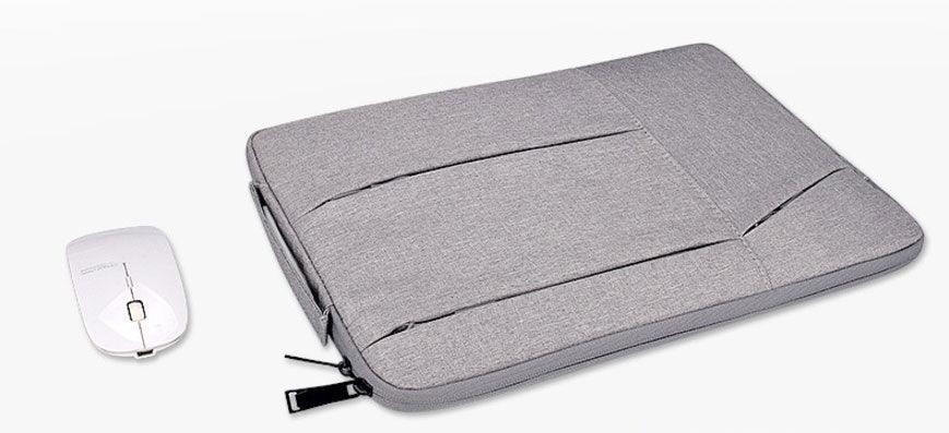 Multifunction High Quality Waterproof Laptop Sleeve Bag-Grey - Obeezi.com