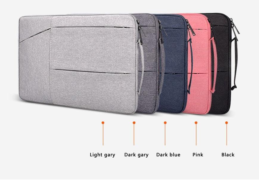 Multifunction High Quality Waterproof Laptop Sleeve Bag-Pink - Obeezi.com