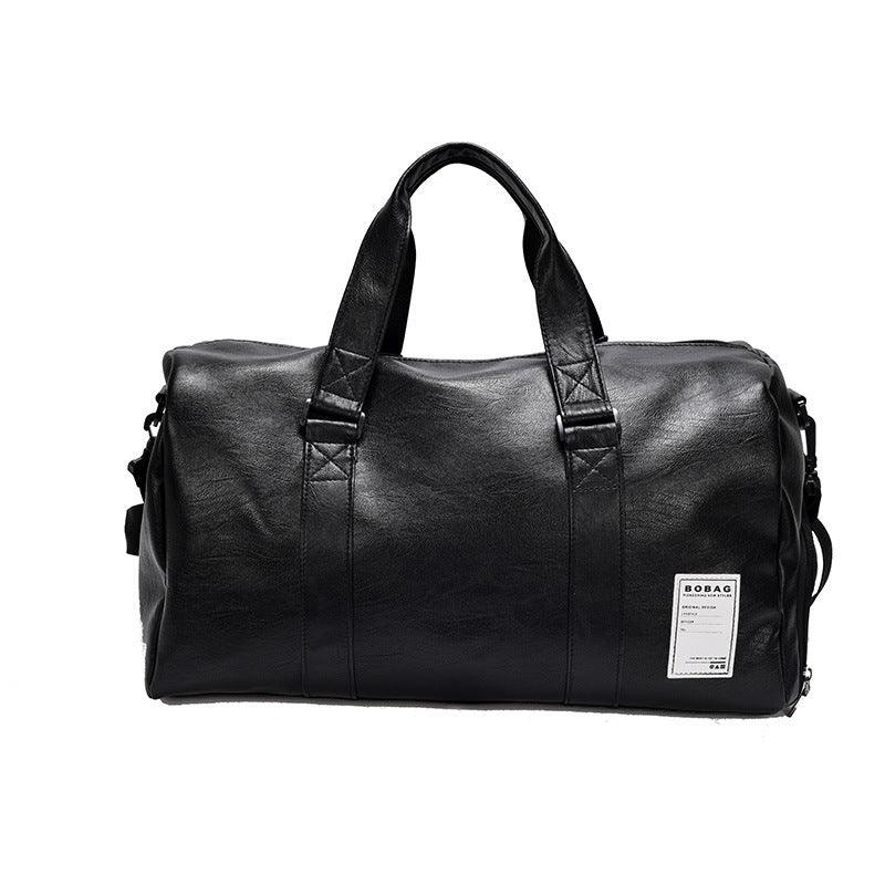 MultiFunction Outdoor Travellers Leather Black Bag - Obeezi.com