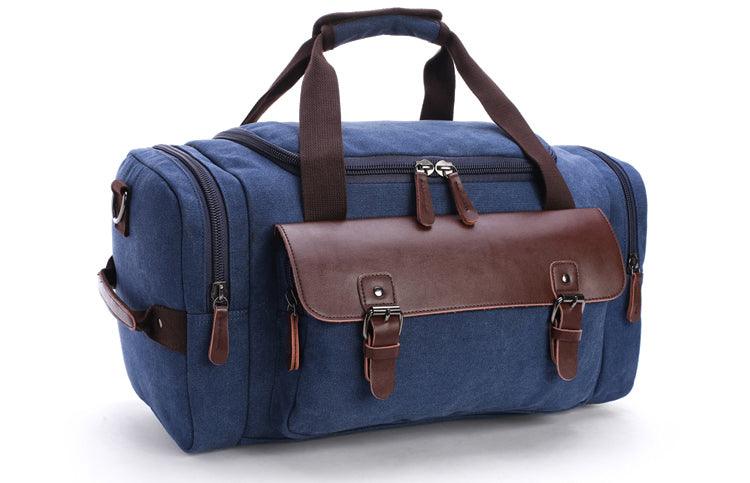 Multifunctional Outdoor Canvas Solid Travellers Grey Bags - Obeezi.com