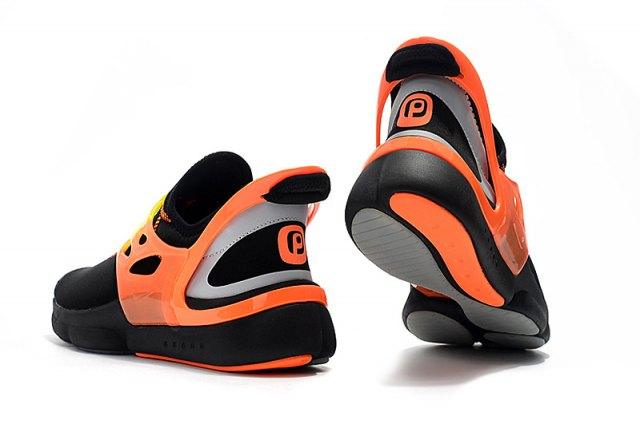 N Presto Faze Hypergate Black Orange Mens Running Sneakers - Obeezi.com