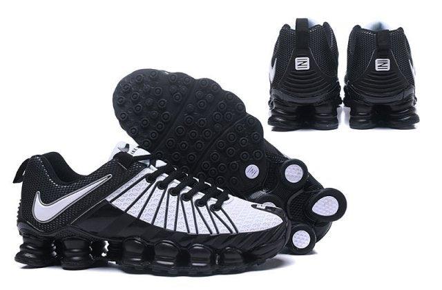 N Shox TLX KPU White Black Mens Athletic Running Shoes - Obeezi.com