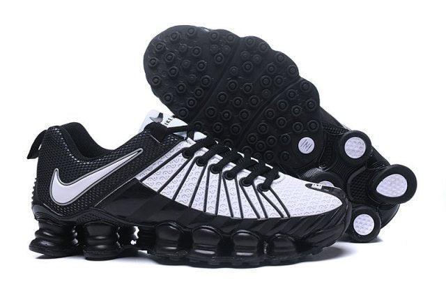 N Shox TLX KPU White Black Mens Athletic Running Shoes - Obeezi.com