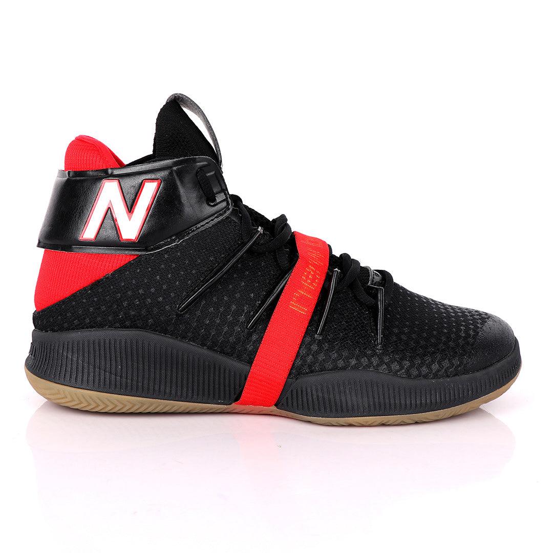 NB Omn1 Playoffs Nba Men Basketball Black and Red Sneakers - Obeezi.com