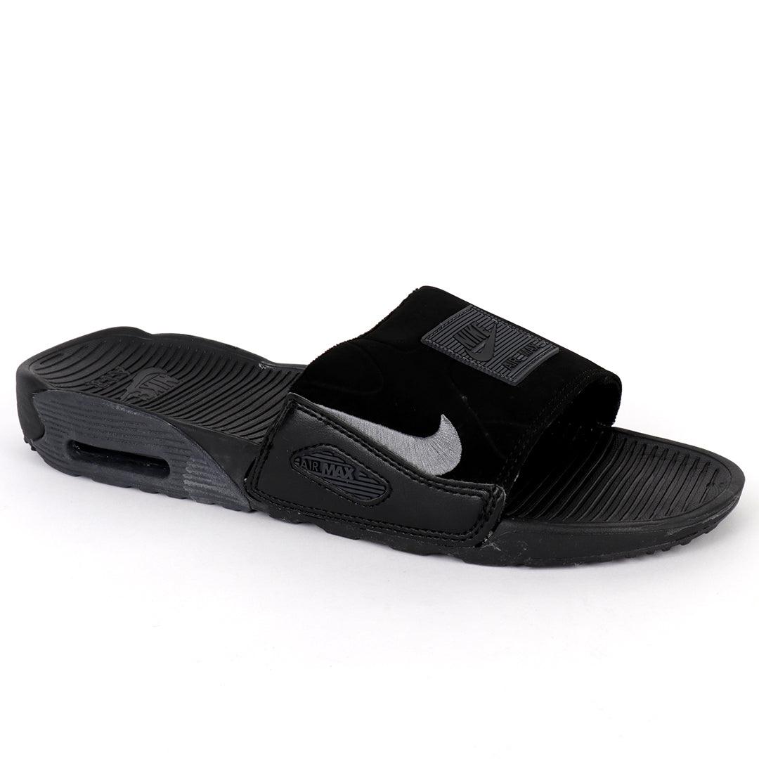NK Camden All Black Design Sneaker Sole Slides - Obeezi.com