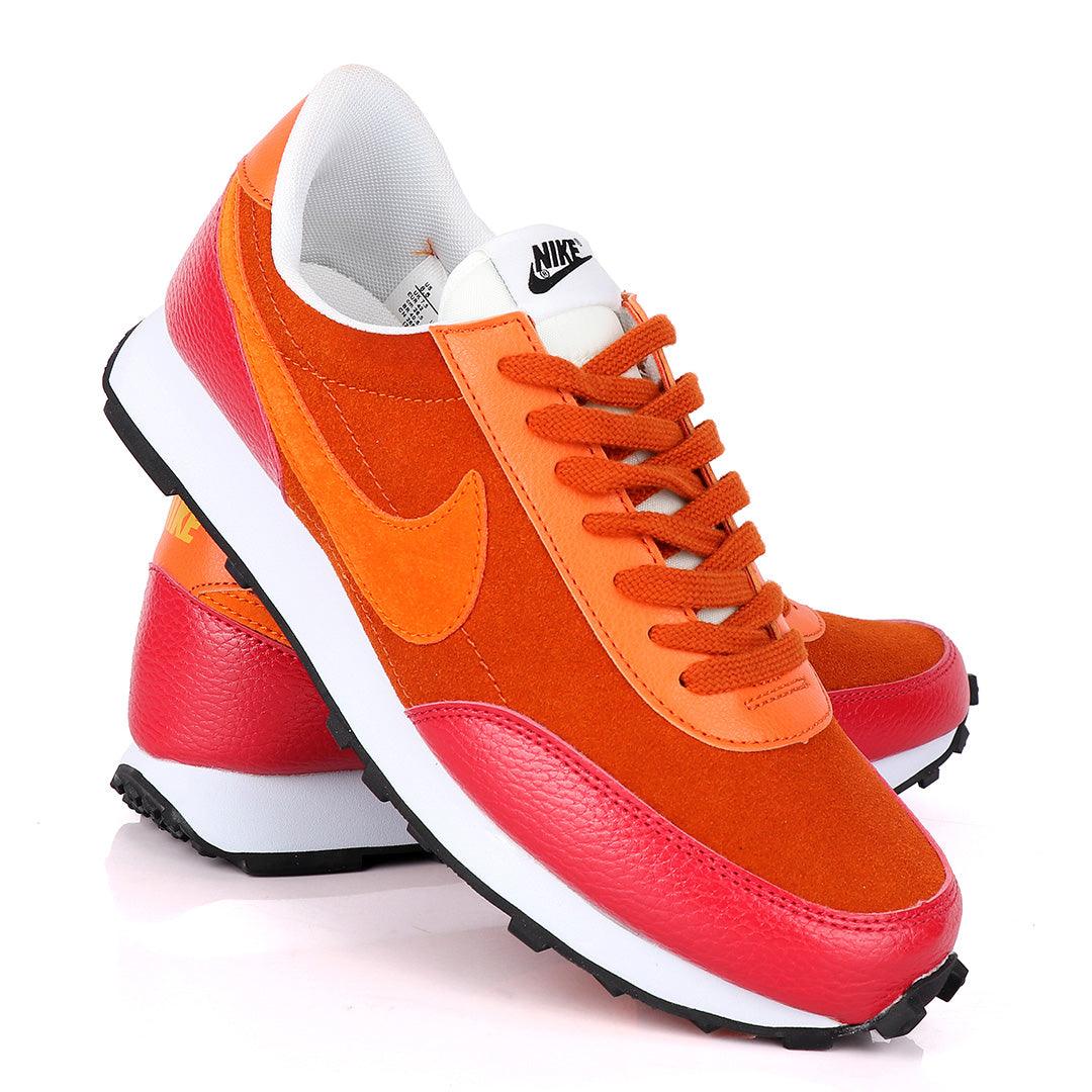 NK Dbreak SP Orange and Pink Sneakers - Obeezi.com