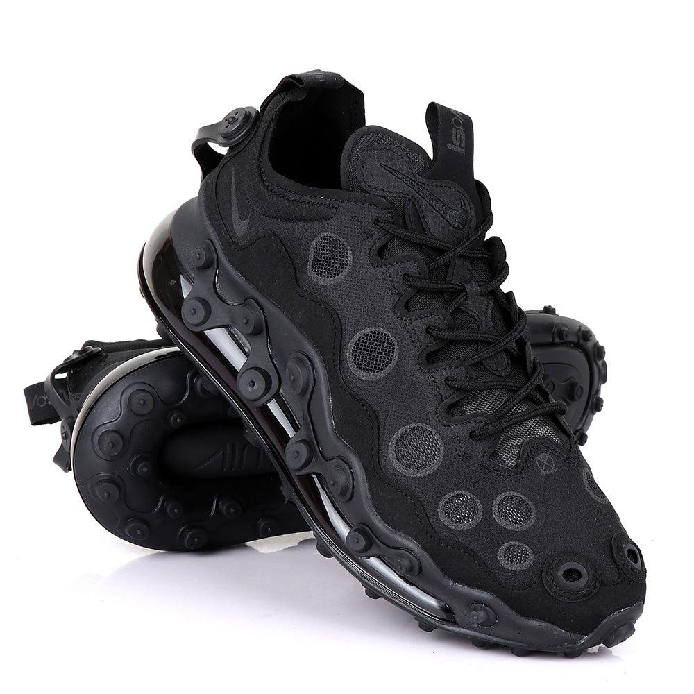 Nk Ispa AM 720 Adapt Black Poka Dot Black Sneakers - Obeezi.com