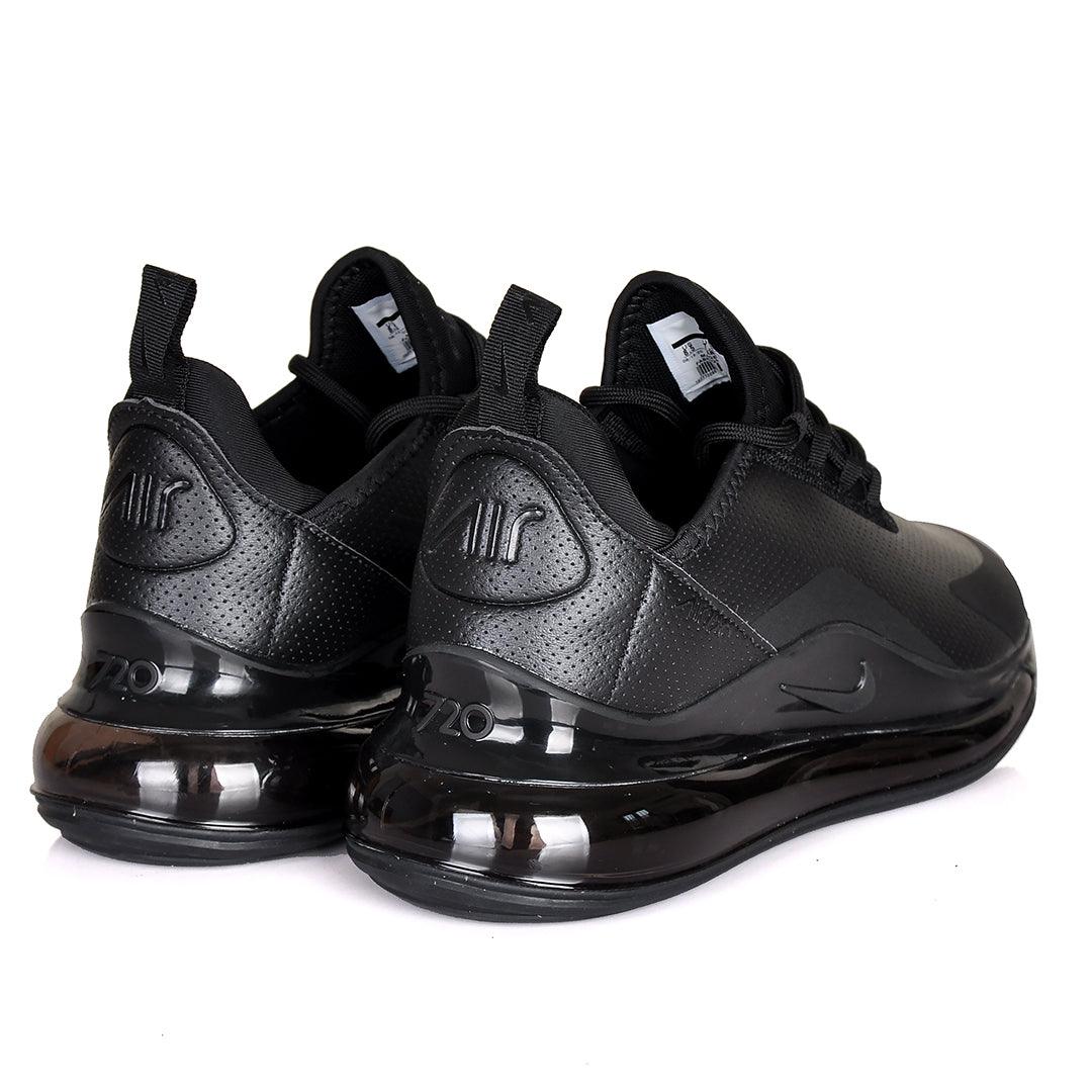 NK Max 720 All Black Breathable Sneakers - Obeezi.com