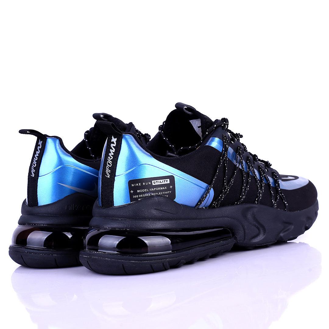 NK Run Utility 360 Degree Blue Reflectivity Black Sneakers Designed - Obeezi.com