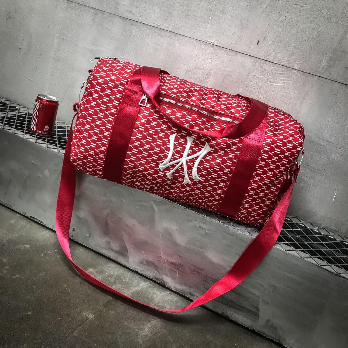 NY Topnotch Classic Designed Multi-Functional Travel Bag- Red - Obeezi.com