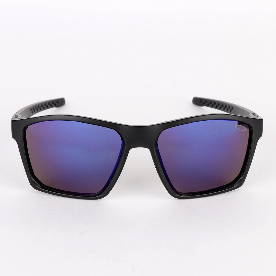 Oakley Luxury Black And Blue Lens Sunglasses - Obeezi.com