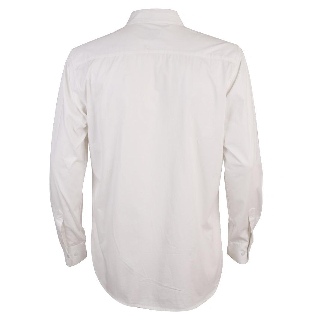 Obeezi Exquisite Patterned Designed White Shirt - Obeezi.com