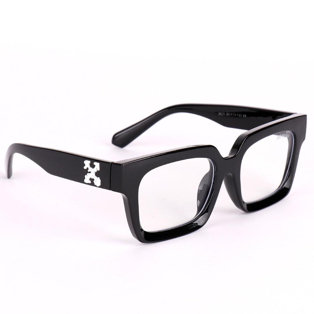 Off White Virgil Abloh Collection Square Designed Black Sunglasses - Obeezi.com