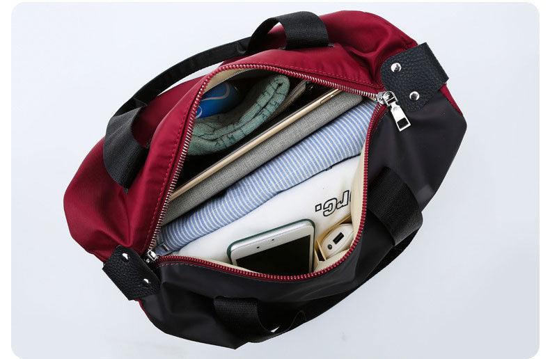 Offwhite Crossbody Smart Mini Outdoor Bag-Red - Obeezi.com