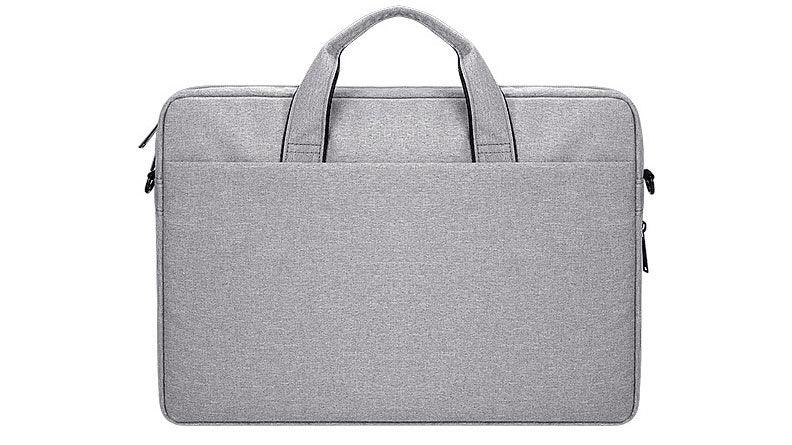 Oxford Men's Portable And Expandable Laptop Bag- Ash - Obeezi.com