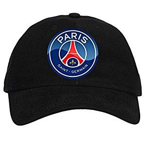 Paris Saint Germain Unisex baseball Adjustable Black Cap - Obeezi.com