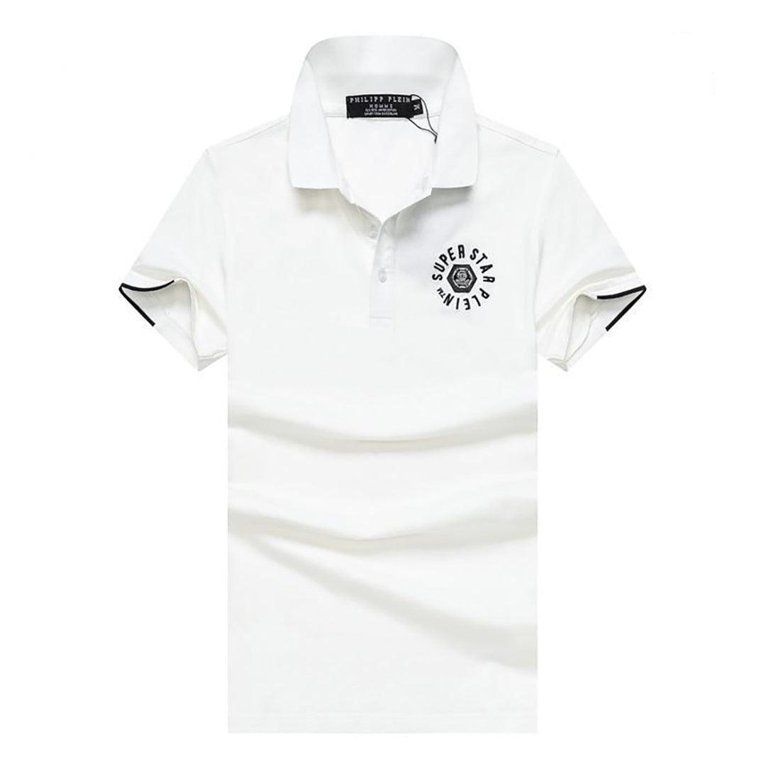 PP White Royal Luxury Cotton Polo - Obeezi.com