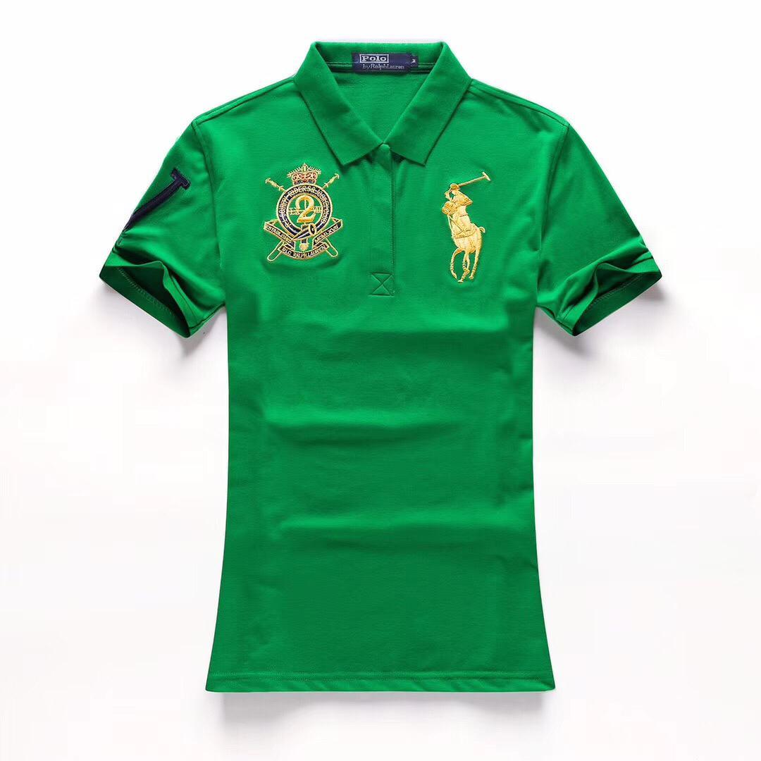 PRL Club Big Pony Ladies Custom Green polo Shirt - Obeezi.com