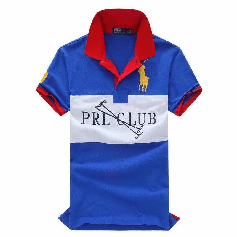 PRL Club Polo | Blue Red - Obeezi.com