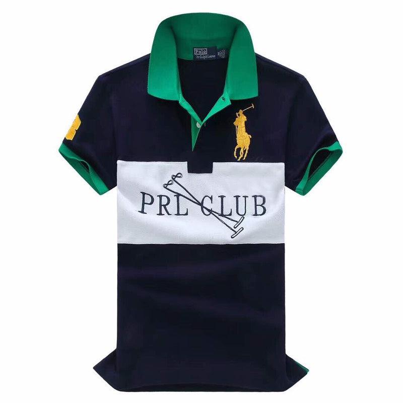 PRL Club Polo | Navyblue White Green - Obeezi.com