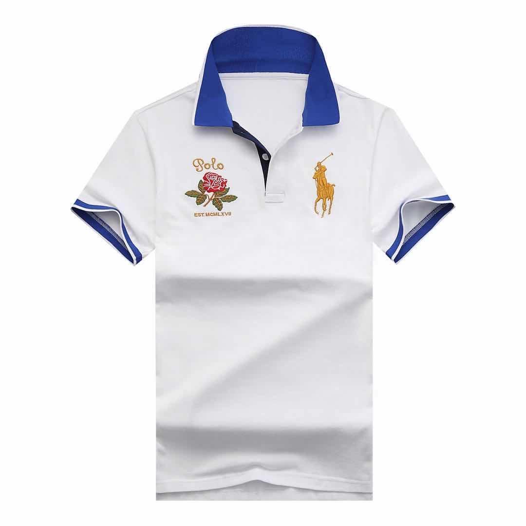 Prl Crest-embellished Polo Shirt - White - Obeezi.com
