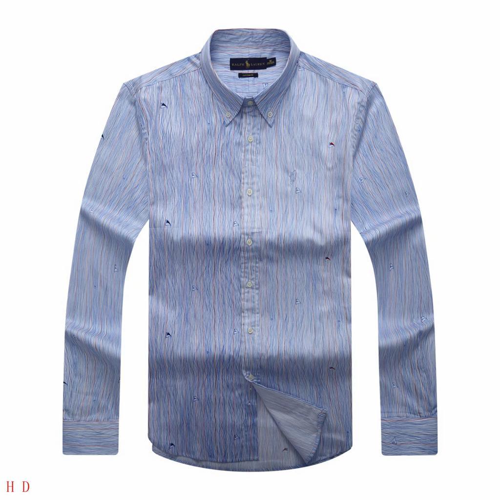 PRL Custom Fit Sky Blue LongSleeve Shirt - Obeezi.com