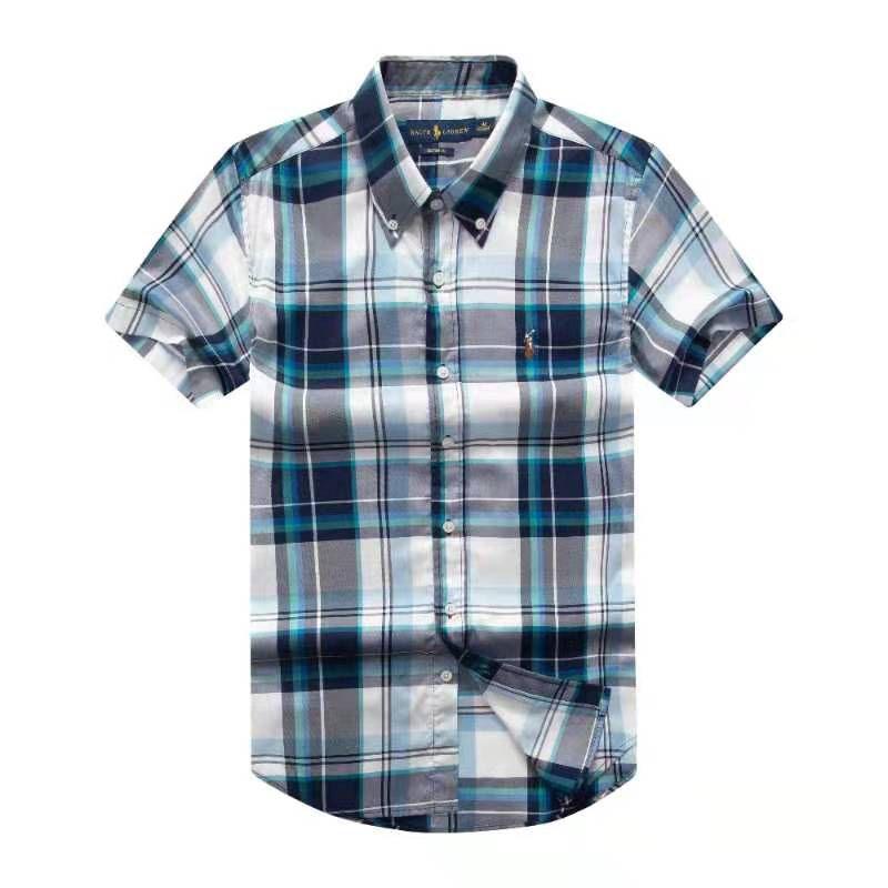 PRL Stripped Multi-Coloured Designed Short Sleeve Shirt - Obeezi.com