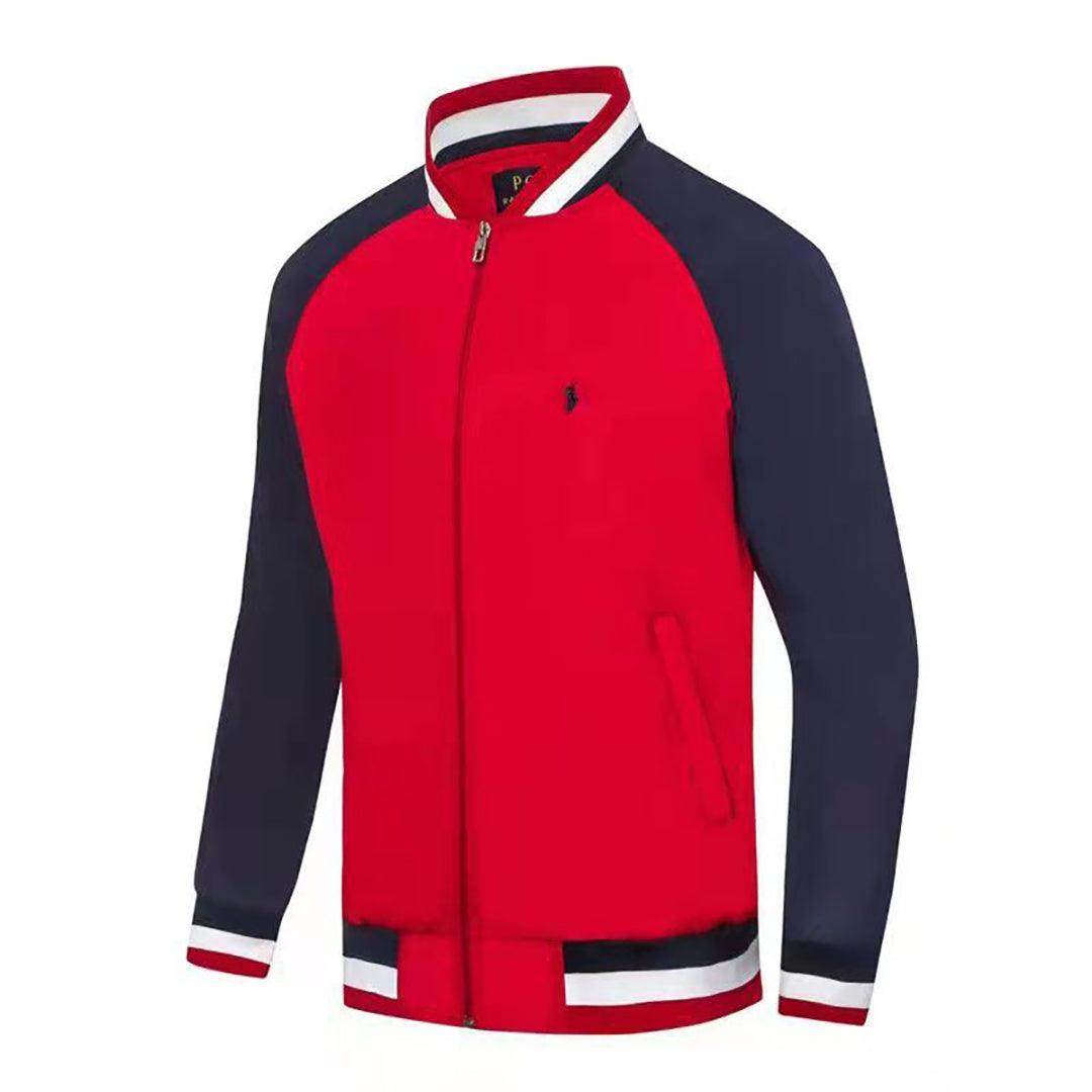 PRL Zip-Thru Performance Jacket-Red - Obeezi.com
