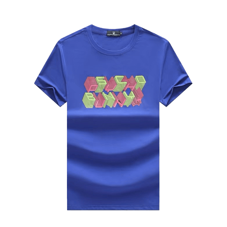 Psy Bunny Classic T-shirt Front Logo Designed - Royal Blue - Obeezi.com