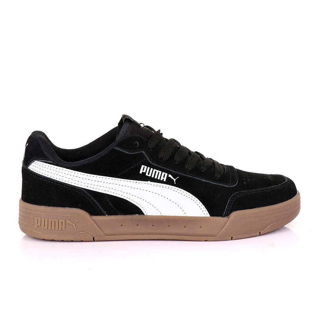 Puma Classic Rs x Toys Black and White Strap Sneakers - Obeezi.com