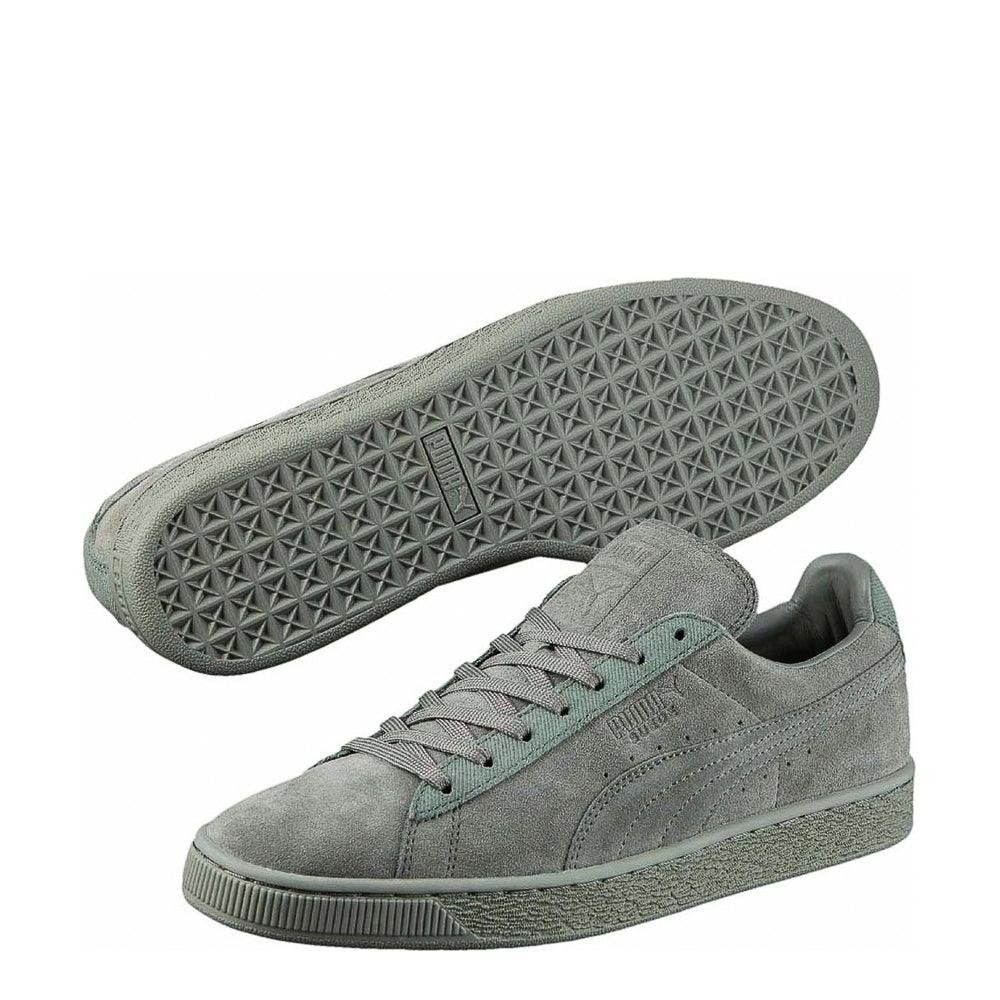 Puma Match Sport Suede Dark Green Sneakers - Obeezi.com